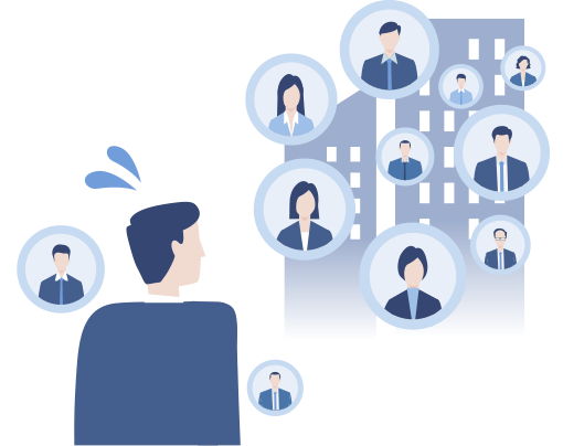 大手の大量採用