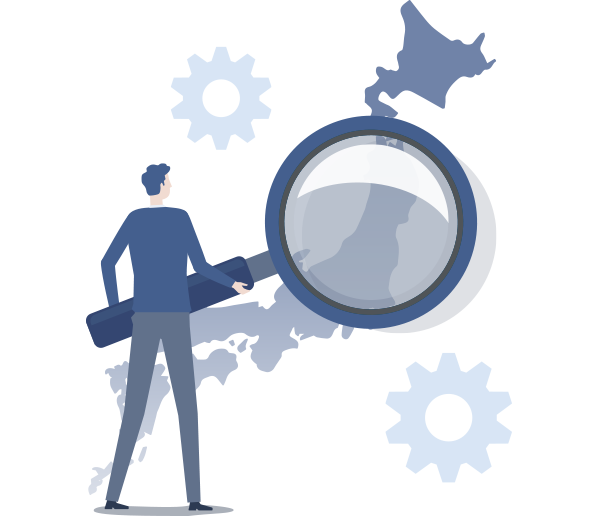 全国に向けた確実なリーチ